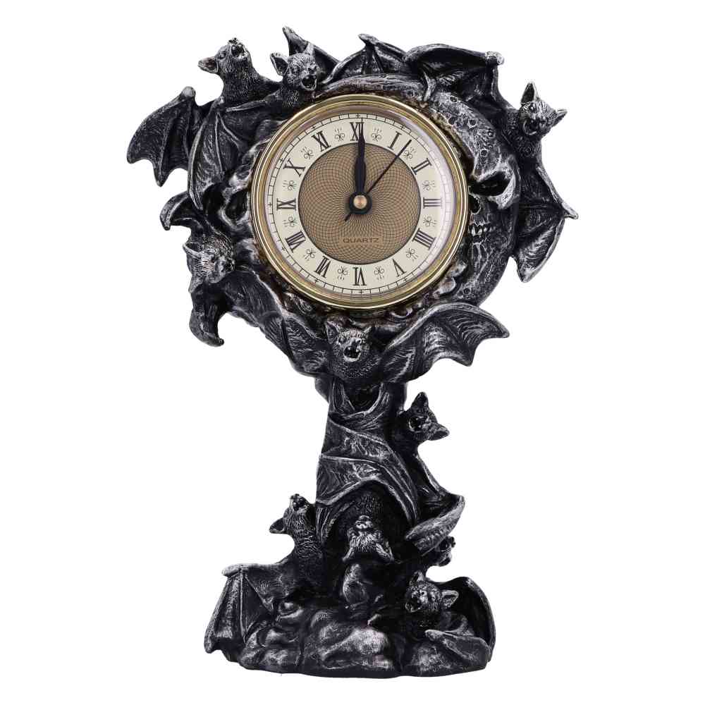 Nemesis Now - Chiroptera Time 24cm Horloge de table - Multicolore